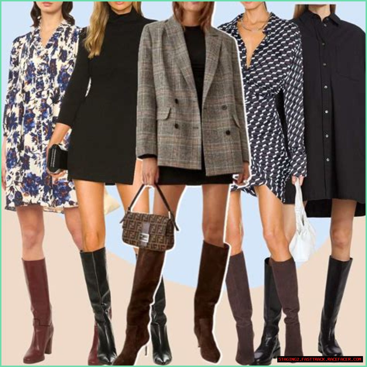 Uncover The Secrets Of Styling Black Dresses With Knee-High Boots