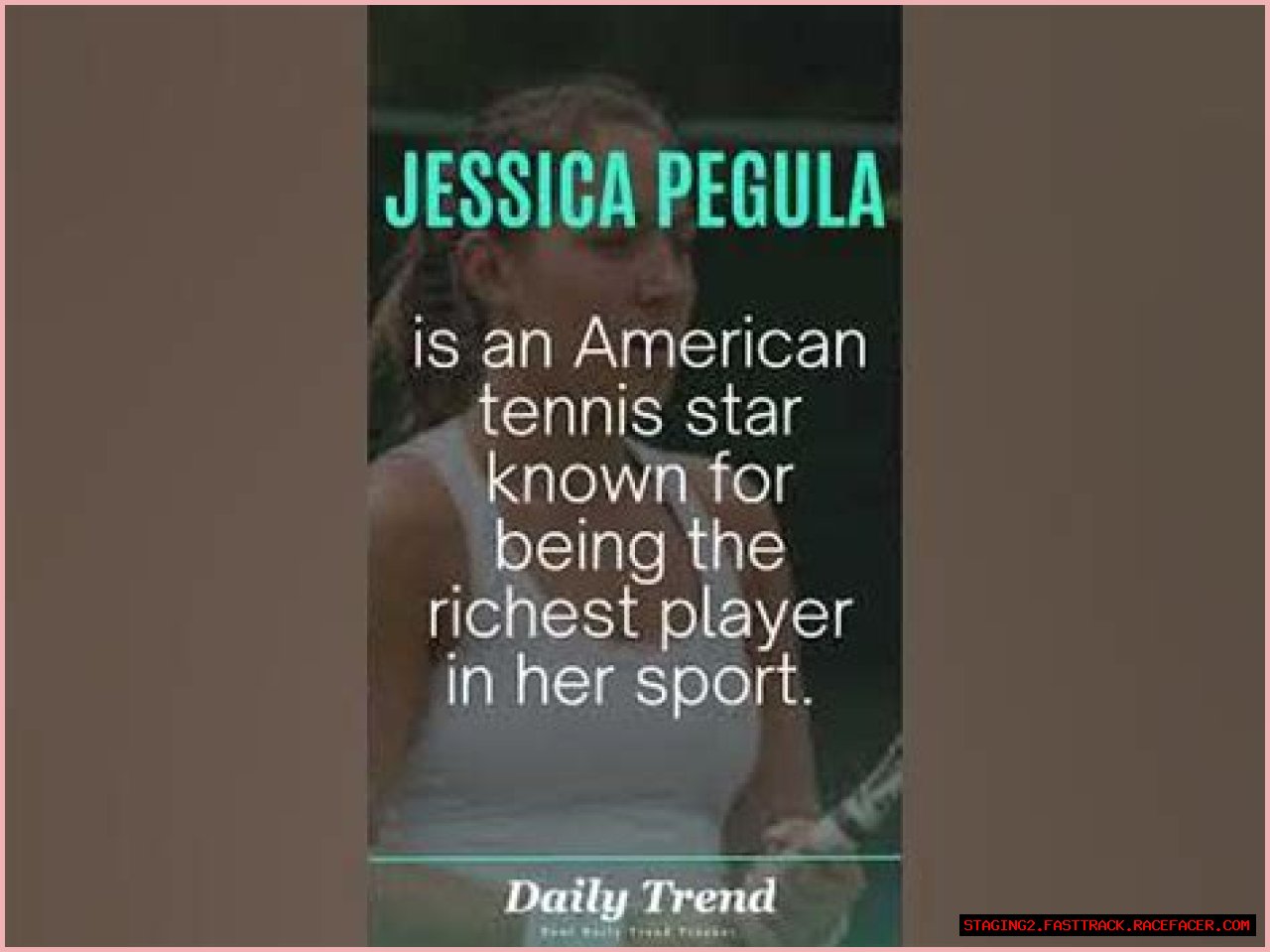 Uncovering The Roots Of A Tennis Star